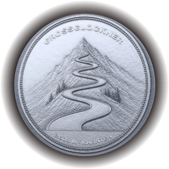 Münze Grossglockner, 2504 Meter